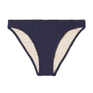 NWT PEONY Blackberry High Waisted Triangle Swim Bottoms in Navy, AUS 14 (US XL)